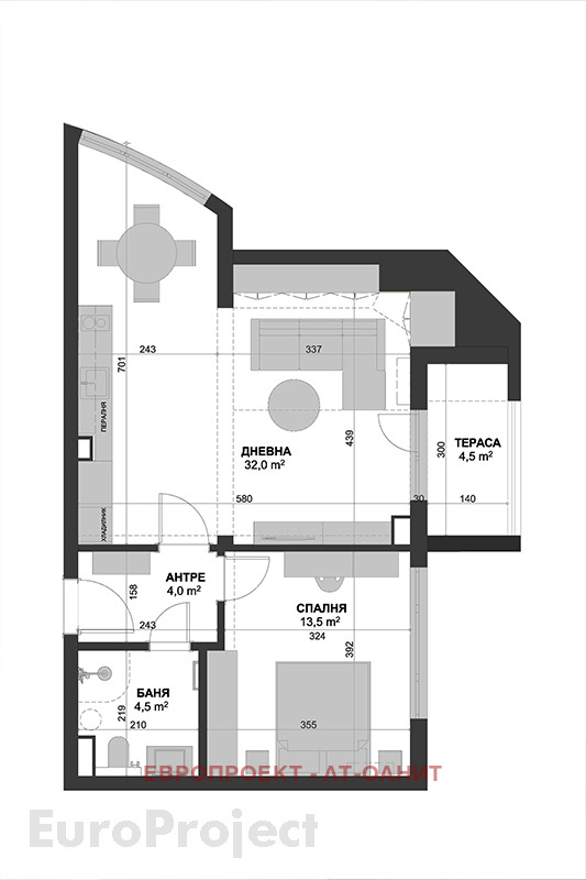 Дава под наем 2-СТАЕН, гр. София, Манастирски ливади, снимка 15 - Апартаменти - 53822070