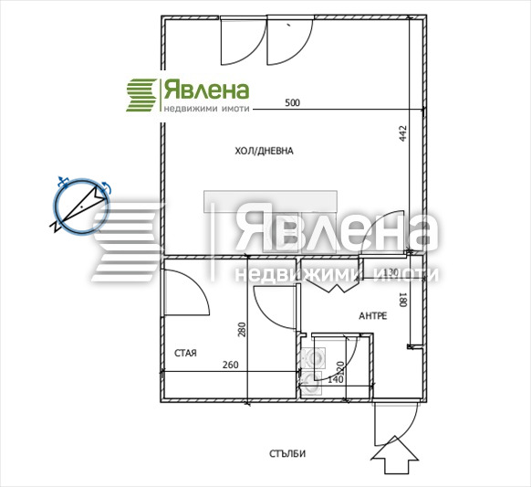 De inchiriat  Studio Sofia , Iavorov , 46 mp | 30707584 - imagine [10]