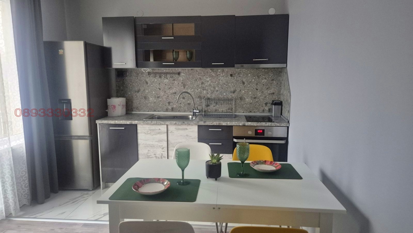 Дава под наем 2-СТАЕН, гр. София, Зона Б-5, снимка 5 - Апартаменти - 54006410