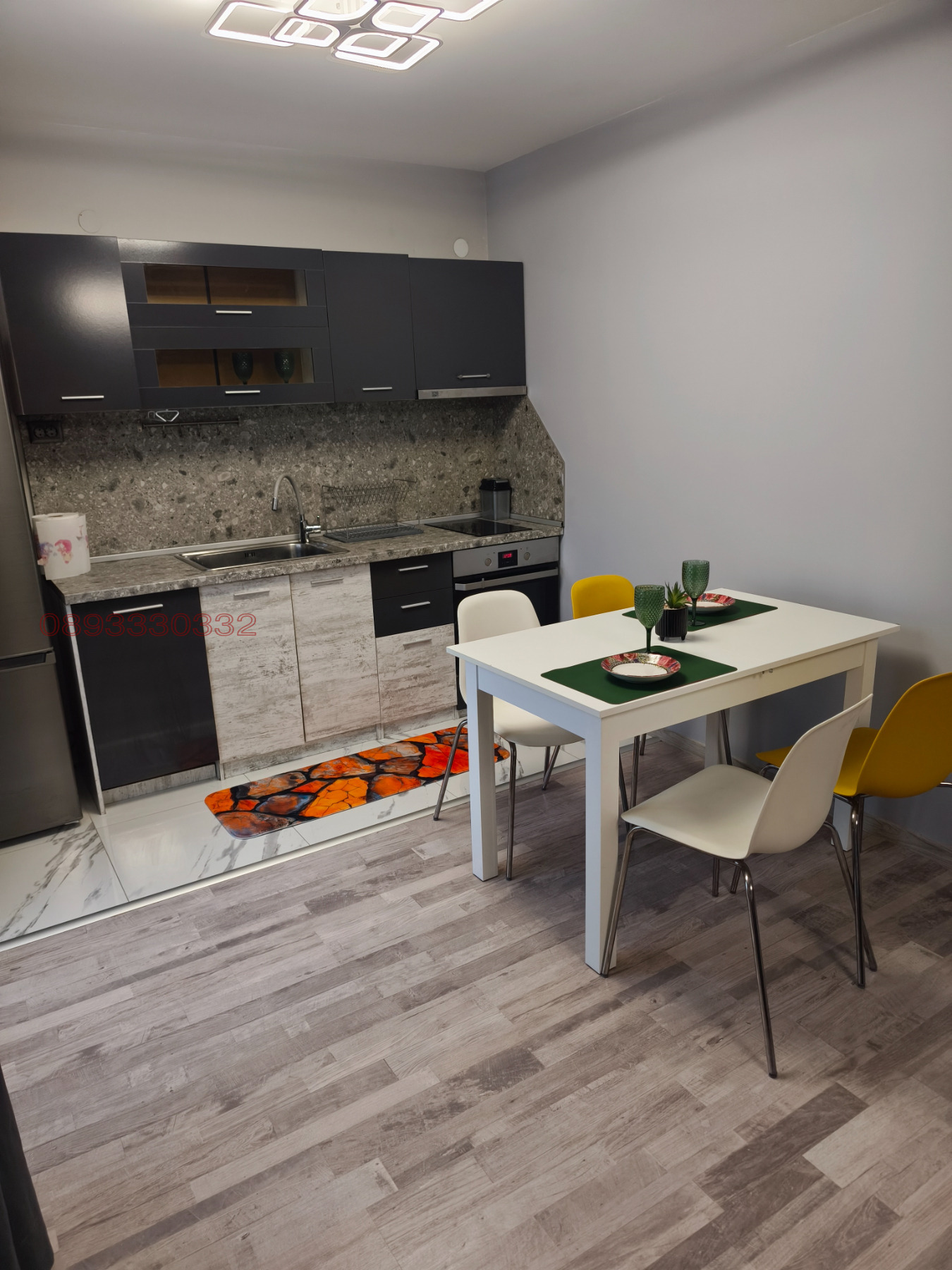 Дава под наем 2-СТАЕН, гр. София, Зона Б-5, снимка 6 - Апартаменти - 54006410