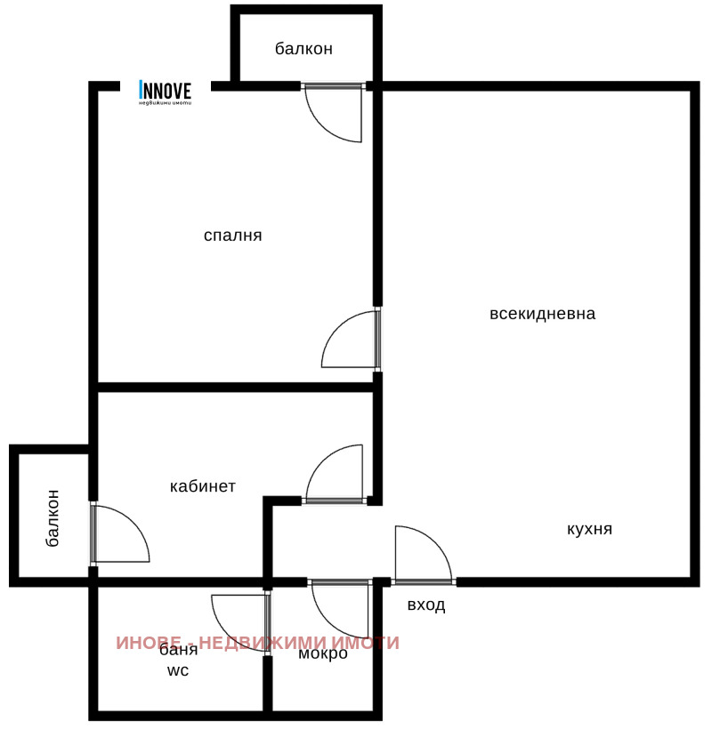 K pronájmu  2 ložnice Sofia , Centar , 90 m2 | 81751356 - obraz [11]