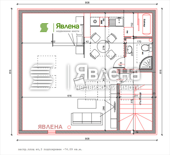 Til leje  Hus Sofia , Tsentar , 284 kvm | 55138526 - billede [2]