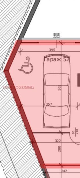 ГАРАЖ, ПАРКОМЯСТО, 30 m2