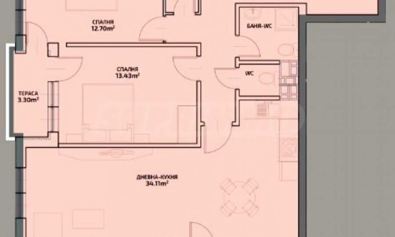 Para alugar  2 quartos Plovdiv , Centar , 126 m² | 75223183 - imagem [17]