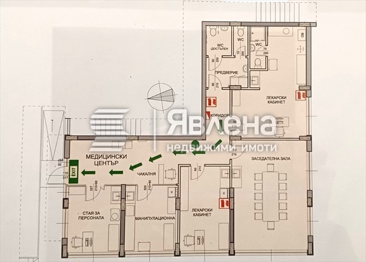 Дава под наем ОФИС, гр. София, Кръстова вада, снимка 9 - Офиси - 55469387