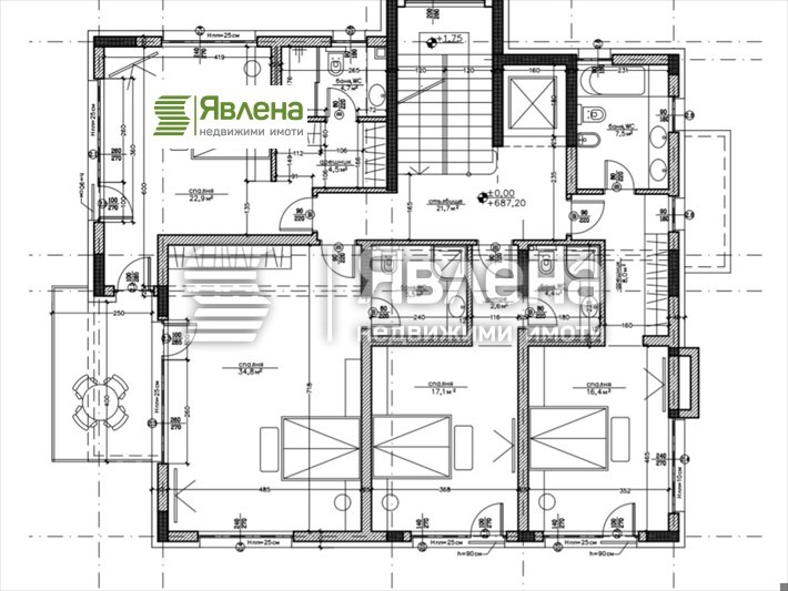 Til leie  Hus Sofia , Dragalevtsi , 1300 kvm | 99538309 - bilde [7]