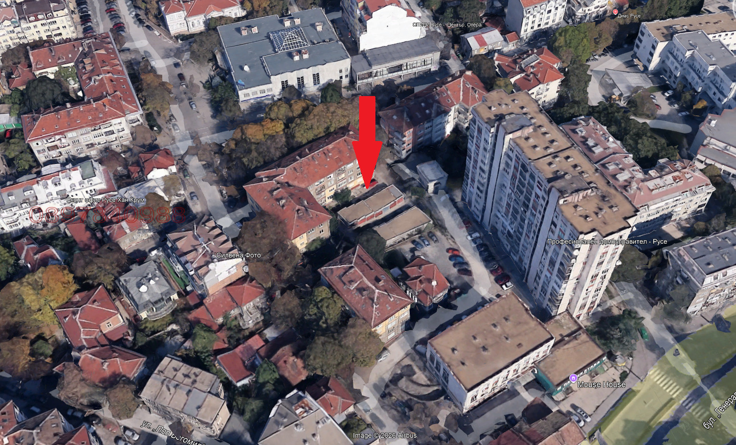 Дава под наем ГАРАЖ, ПАРКОМЯСТО, гр. Русе, Център, снимка 3 - Гаражи и паркоместа - 53684394