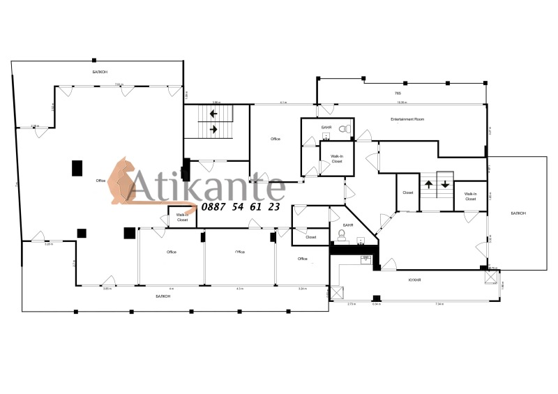 Дава под наем ОФИС, гр. София, Изток, снимка 15 - Офиси - 52825046