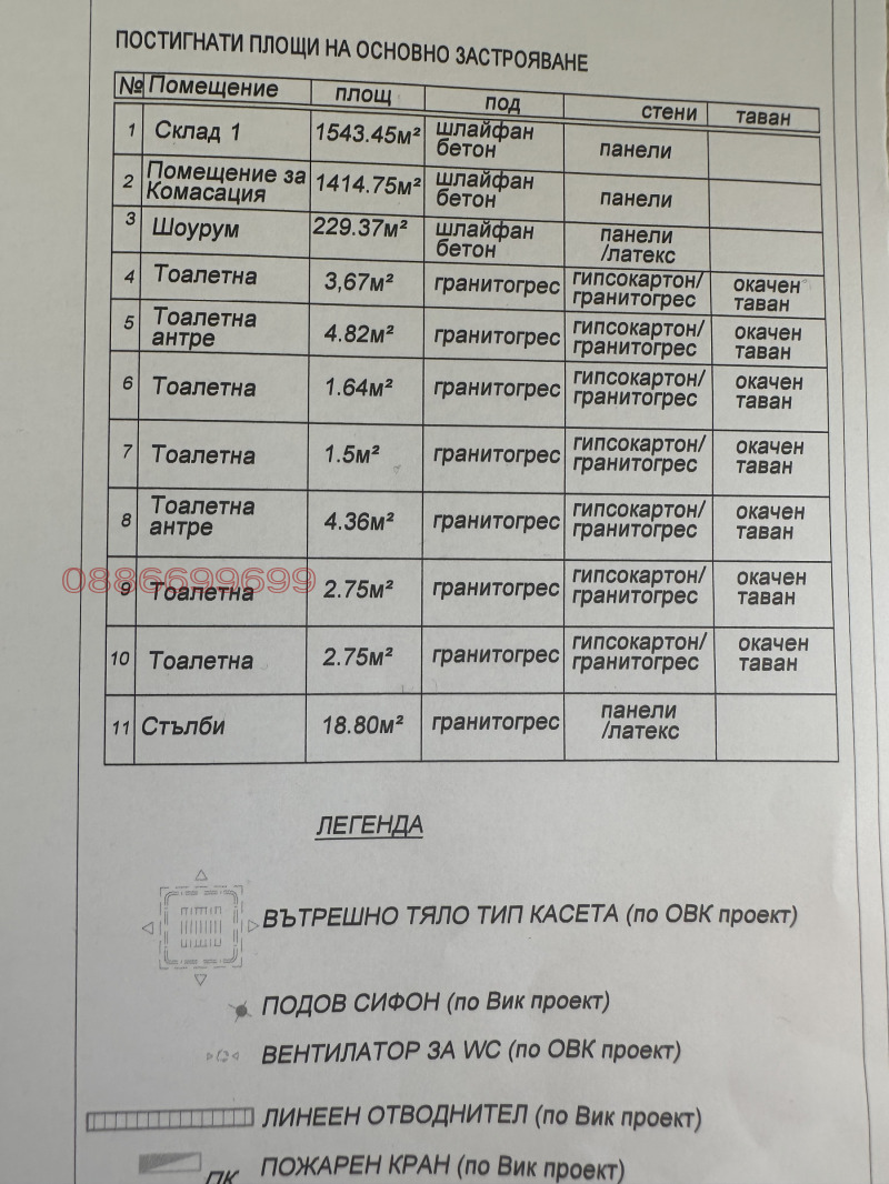 Дава под наем СКЛАД, с. Цалапица, област Пловдив, снимка 4 - Складове - 52783260