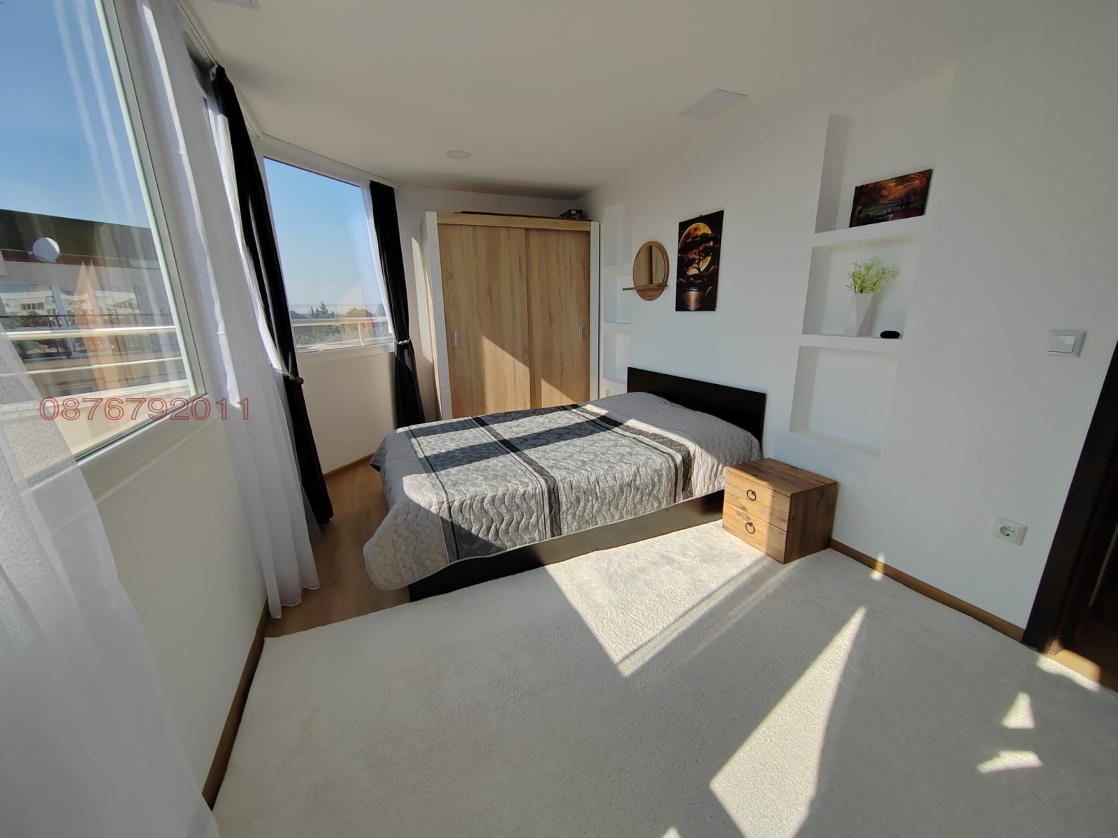 Дава под наем 4-СТАЕН, гр. Бургас, Лазур, снимка 9 - Апартаменти - 53824187