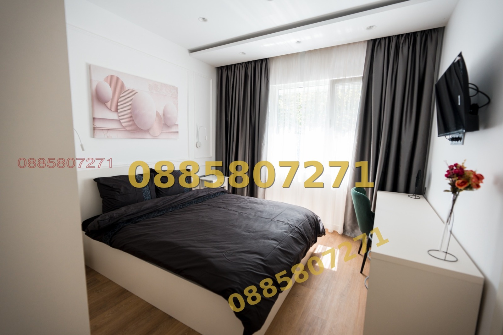 Дава под наем 3-СТАЕН, гр. Варна, Център, снимка 9 - Апартаменти - 54369600