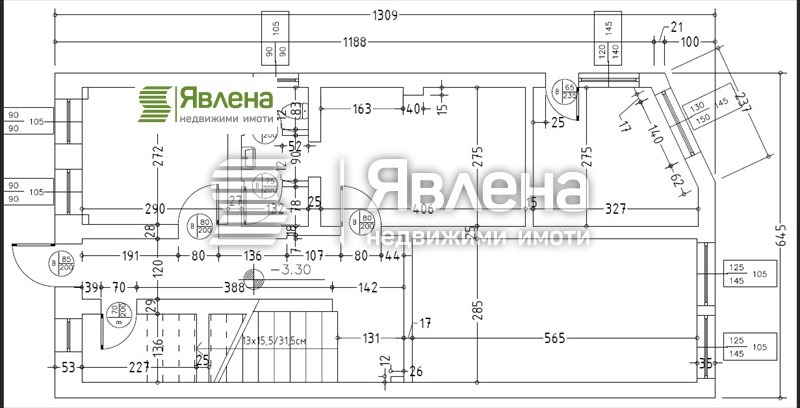 Дава под наем  Офис град София , Център , 89 кв.м | 21199216