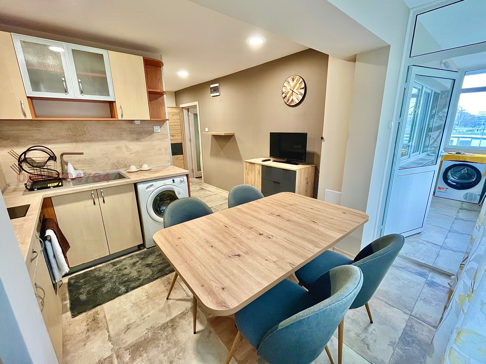 Дава под наем 1-СТАЕН, гр. Русе, Здравец, снимка 9 - Апартаменти - 54017620