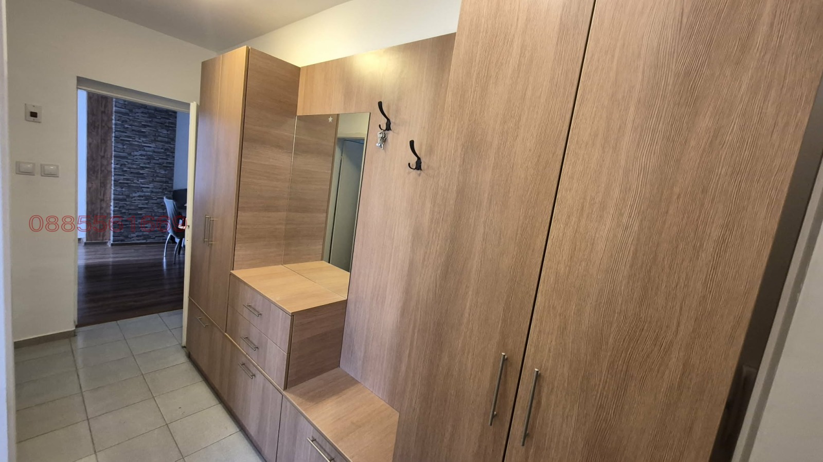 Дава под наем 3-СТАЕН, гр. Варна, Чаталджа, снимка 2 - Апартаменти - 55748078