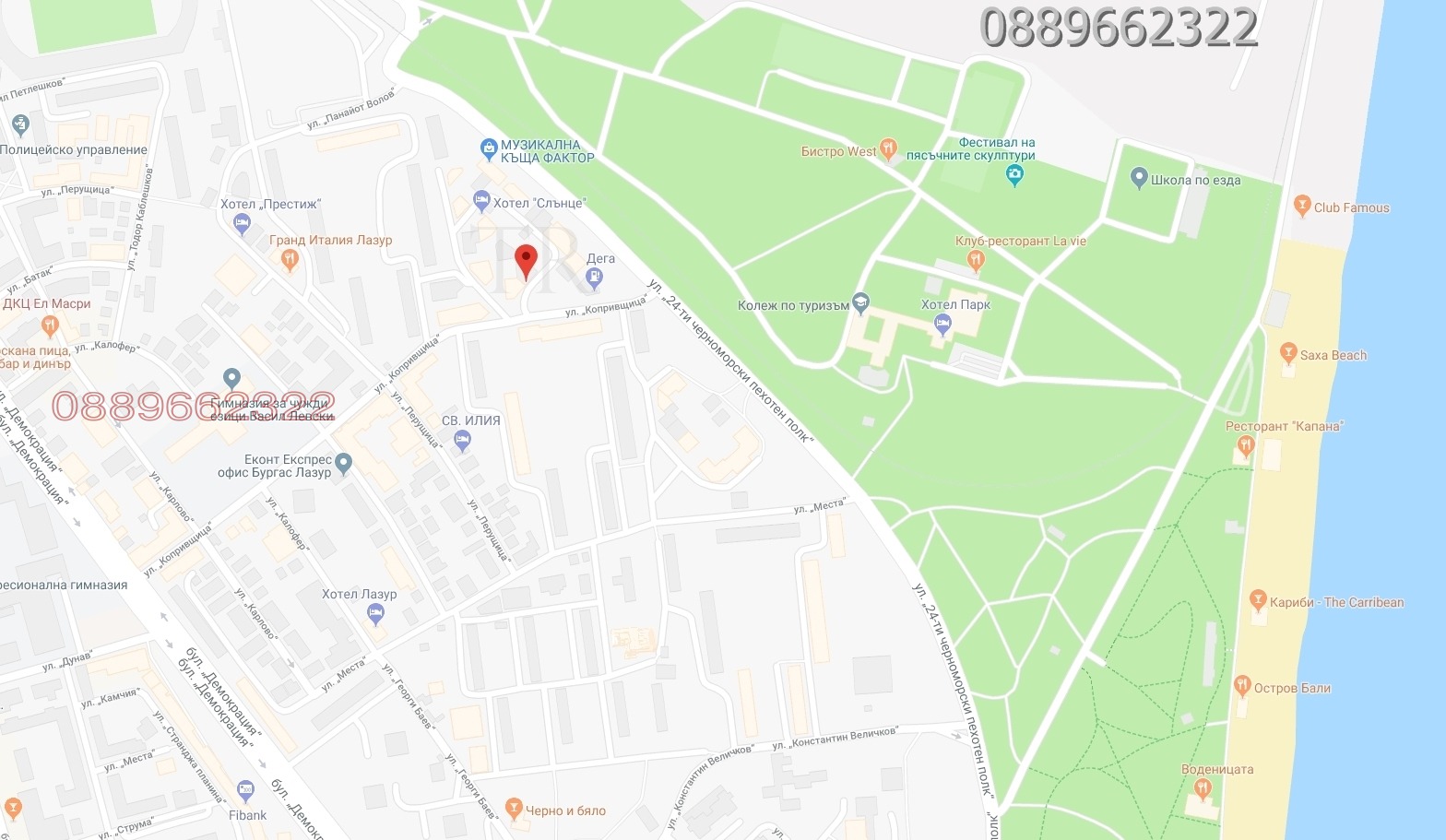 Дава под наем 3-СТАЕН, гр. Бургас, Лазур, снимка 14 - Апартаменти - 55936391