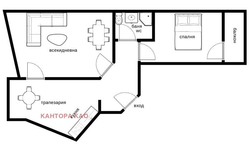 Дава под наем 2-СТАЕН, гр. София, Разсадника, снимка 17 - Апартаменти - 53070206
