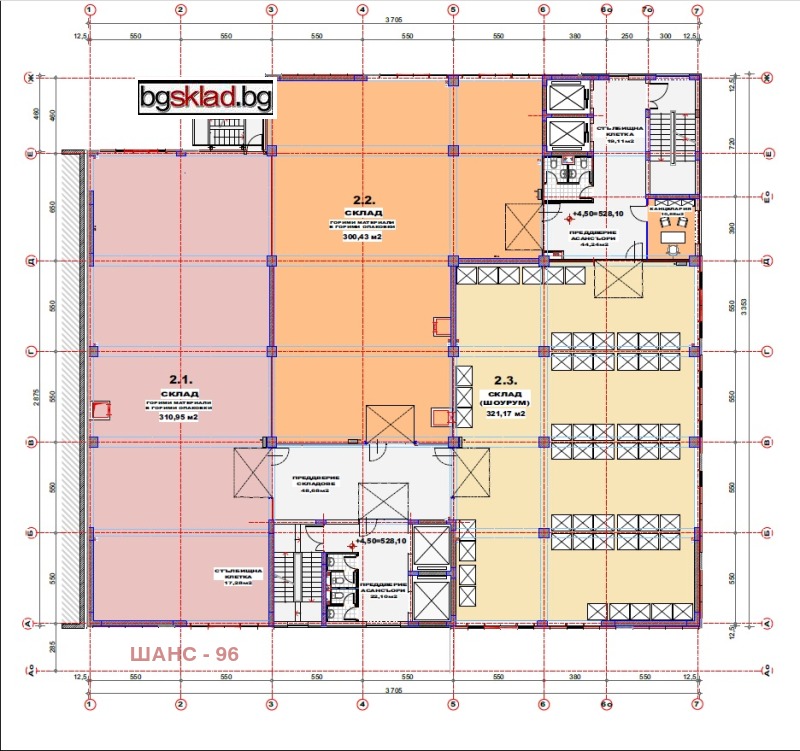 En renta  Edificio industrial Sofia , NPZ Jadzhi Dimitar , 350 metros cuadrados | 80221597 - imagen [3]