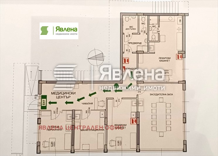 Дава под наем ОФИС, гр. София, Кръстова вада, снимка 9 - Офиси - 54694410